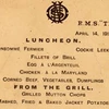 Tờ thực đơn bữa trưa cuối cùng trên con tàu Titanic. (Nguồn: AP)