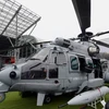 Máy bay trực thăng quân sự Airbus Caracal H225M. (Nguồn: AFP/TTXVN)