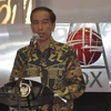 Tổng thống Indonesia Joko Widodo lên án vụ đánh bom liên hoàn ở Jakarta. (Nguồn: AFP/TTXVN)
