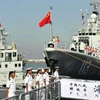 Hải quân Trung Quốc. (Ảnh: todayonline.com)