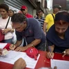 Hơn 8 triệu chữ ký phản đối Mỹ trừng phạt Venezuela