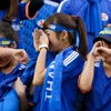“Fan” nữ Quảng Ninh khóc nức nở vì đội nhà bại trận