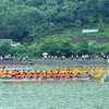 Đoàn Cần Thơ dẫn đầu giải Đua thuyền truyền thống Eximbank