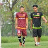 Quả bóng Vàng Việt Nam bị đau ở buổi tập đầu tiên với tuyển quốc gia