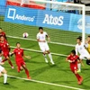 U23 Myamar (áo đỏ) đang có chuỗi trận toàn thắng tại SEA Games 28. (Ảnh: AFF)