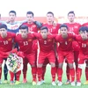 8/11 vị trí trong đội hình xuất phát của U23 Việt Nam trận giao hữu với U23 Myanmar đủ tuổi dự SEA Games 29. (Ảnh: Minh Chiến/Vietnam+)
