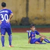 Hoàng Anh Gia Lai kết thúc mùa giải 2015 bằng một thất bại trước Khánh Hòa. (Ảnh: Minh Chiến/Vietnam+)