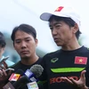Huấn luyện viên Miura không có ác cảm với cầu thủ Hoàng Anh Gia Lai. (Ảnh: Minh Chiến/Vietnam+)