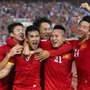 Đội tuyển Việt Nam đã cầm hòa Iraq nhờ bàn thắng duy nhất của Lê Công Vinh ở phút thứ 25. (Ảnh: Minh Chiến/Vietnam+)