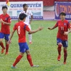 U19 Hàn Quốc vào bán kết và nắm trong tay hàng loạt kỷ lục của giải đấu. (Ảnh: Minh Chiến/Vietnam+)