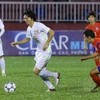 Đối đầu với U19 Hàn Quốc chiều nay sẽ là lần cuối Tuấn Anh ra sân trong màu áo Hoàng Anh Gia Lai. (Ảnh: Minh Chiến/Vietnam+)