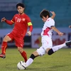 U23 Việt Nam đã chơi một trận đấu sòng phẳng với đối thủ tới từ J-League 2. (Ảnh: Đỗ Đen/Vietnam+)