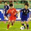 Tuyển nữ Việt Nam sẽ tái ngộ Nhật Bản ở vòng loại Olympic. (Ảnh: Minh Chiến/Vietnam+)