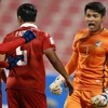 Phong độ của thủ môn U23 Thái Lan đã cứu cho Kiatisuk và các học trò 1 điểm. (Ảnh: AFC)