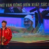 Huấn luyện viên Đặng Anh Tuấn rất nghiêm khắc với Ánh Viên. (Ảnh: Đăng Huỳnh/Vietnam+)