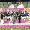 Thắng 3-2 sau khi bị dẫn trước hai bàn bởi U23 Hàn Quốc, U23 Nhật Bản đã trở thành tân vương giải U23 châu Á 2016 vào tối qua (30/1). 
