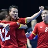 Futsal Việt Nam chuẩn bị bước vào giai đoạn chuẩn bị cuối cho World Cup 2016. (Anh: VFF)