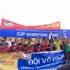Viettel bảo vệ thành công ngôi vô địch U13 quốc gia. (Ảnh: VFF)