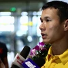 Bảo Quân đặt nhiều niềm tin vào tương lai Futsal Việt Nam. (Ảnh: PV/Vietnam+)