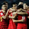 Nhiều tuyển thủ chưa thể góp mặt do trận đá bù V-League của Quảng Nam và lịch thi đấu chung kết Cúp quốc gia 2017. (Ảnh: VFF)