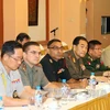 Đoàn Tùy viên quân sự các nước thăm Bộ Tư lệnh Thủ đô