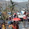 Cứu trợ người Việt tại Philippines bị ảnh hưởng của bão