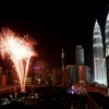 Toà tháp đôi Petronas tại thủ đô Kuala Lumpur. (Nguồn: AFP/TTXVN)
