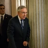 Lãnh đạo đa số tại Thượng viện Mỹ Harry Reid tại Washington, DC. ngày 13/10. (Nguồn: AFP/TTXVN)