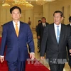 Thủ tướng dự lễ khởi công xây cầu nối với Campuchia