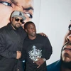 Ice Cube (trái) tại lễ ra mắt Ride Along ở Mỹ (Nguồn: AFP)