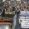 Thủ lĩnh biểu tình tuyên bố Bangkok sẽ bị "tê liệt"