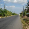 Quốc lộ 30, đoạn qua huyện Cao Lãnh, Đồng Tháp. (Nguồn: wikipedia.org)