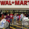 Cửa hàng Wal- Mart tại Fairfax, Virgina, Mỹ. (Nguồn: AFP/TTXVN)