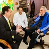 Lãnh tụ Cuba Fidel Castro tiếp Thủ tướng Nguyễn Tấn Dũng