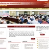 Website trường Đại học Bách khoa Hà Nội