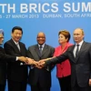 Các nhà lãnh đạo dự Hội nghị thượng đỉnh BRICS mới đây tại Nam Phi (Nguồn: AP)