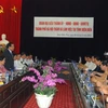 Bí thư Thành ủy Hà Nội thăm và làm việc tại Điện Biên