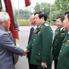 Bộ trưởng Quốc phòng tiếp thân nhân cựu cố vấn Trung Quốc