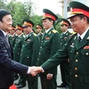  Chủ tịch nước Trương Tấn Sang làm việc tại Quân khu 7