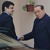 Ông Berlusconi tới trại dưỡng lão. (Nguồn: AFP/TTXVN)