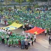Diễu hành trong lễ khai mạc. (Nguồn: ffav.com.vn)