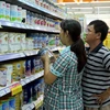TP.HCM: Công bố giá đăng ký bán buôn tối đa mặt hàng sữa