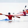 Khởi tranh giải đua thuyền Canoeing trẻ vô địch quốc gia 2014