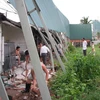 Hải Phòng: Sập ban công nhà tập thể cũ làm một người chết