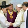 Giáo hoàng Francis kêu gọi hai miền Triều Tiên thống nhất