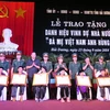 Hải Dương trao tặng danh hiệu "Bà mẹ Việt Nam anh hùng” 2014