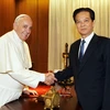 Thủ tướng Nguyễn Tấn Dũng hội kiến Giáo hoàng Francis