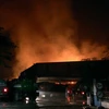 Hà Nội: Cháy lớn tại Khu công nghiệp Quang Minh ở Mê Linh