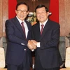 Chủ tịch nước tiếp Cựu Tổng thống Hàn Quốc Lee Myung Bak