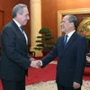Chủ tịch Quốc hội Nguyễn Sinh Hùng tiếp Đại diện Thương mại Hoa Kỳ